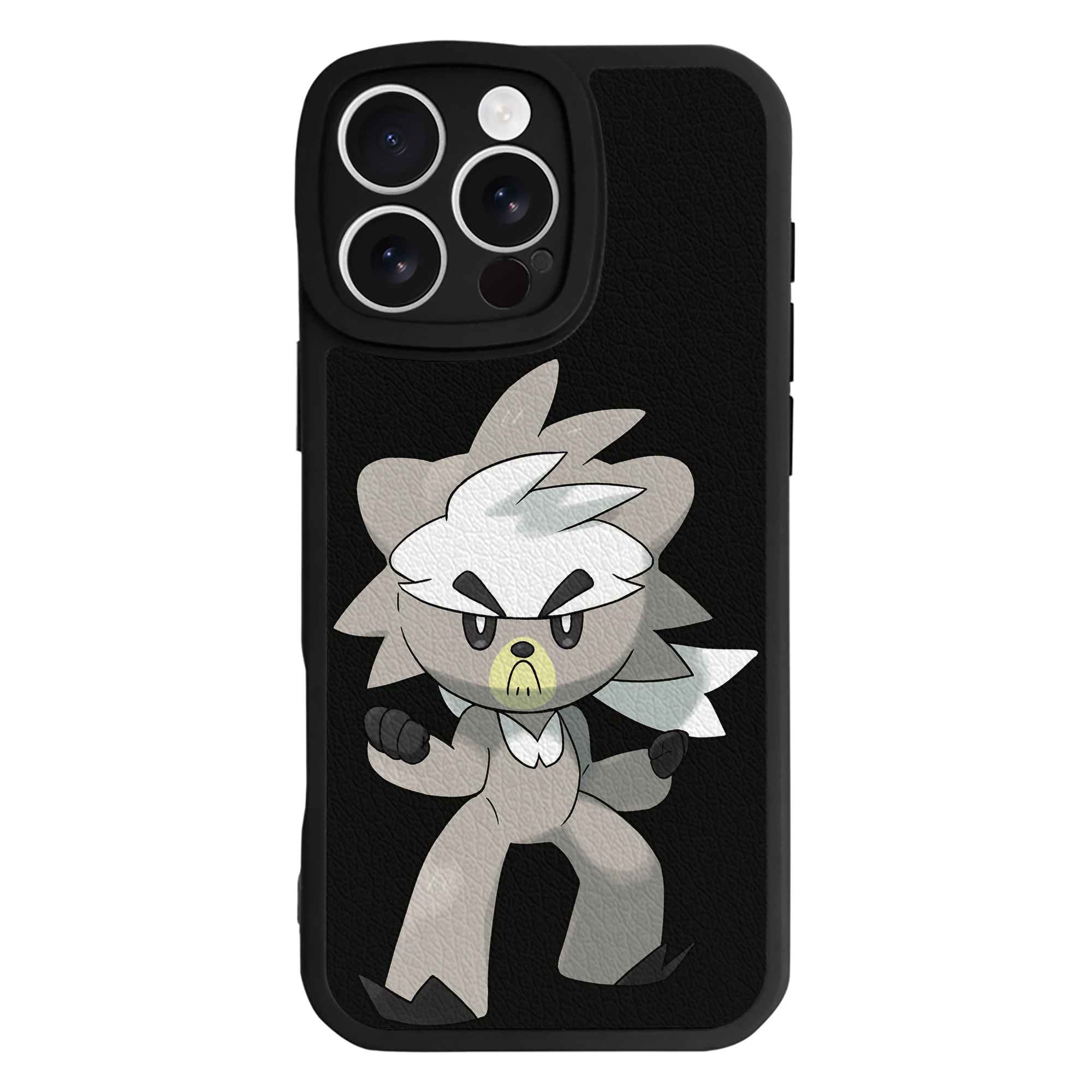 （画像用） ポケットモンスター Pokémon 【iPhone 16シリーズ対応】シリコンスマホケース（レザー調） 材質：シリコン